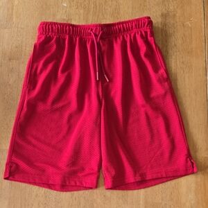Athletic Works | Boy's | Red | Mesh Shorts w/ Drawstring | Size XL (14-16)